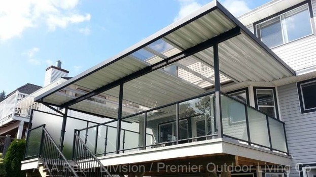 Install an Aluminum Patio Cover and Forget About Shoveling Snow off Your Deck