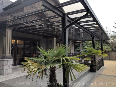 Choose a Patio Cover of Glass to Keep the Elements Out and Let the Sun in
