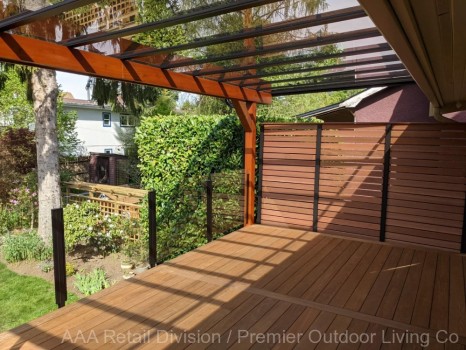 Entertain Friends and Family on Warm Evenings Under a Patio Cover of Glass