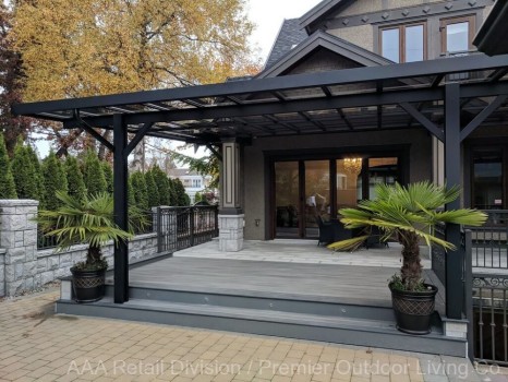 Beautiful Sundeck Covers with Glass for a Sleek and Modern Finish