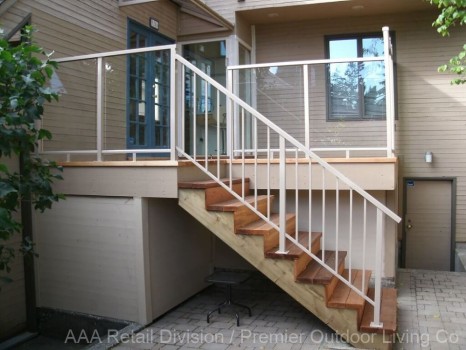 Install a Custom Glass or Aluminum Railing System for Simple but Impactful Improvement