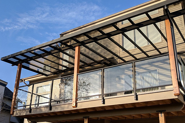 Glass Patio Covers Vancouver Deck Cover Patio Covers