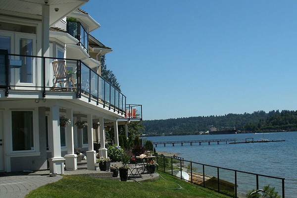 Install a Glass Deck Railing for Durability and Beauty